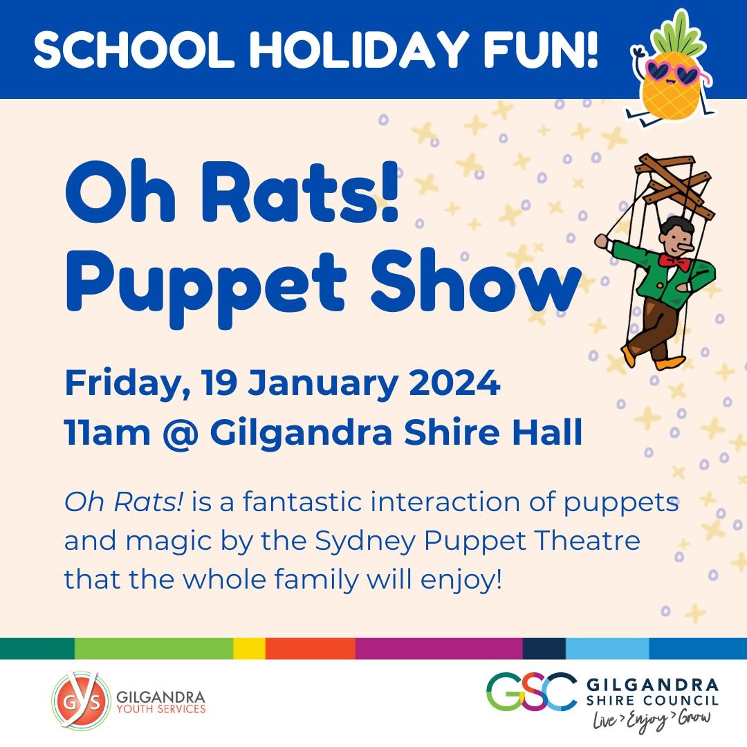 Oh Rats! Puppet Show